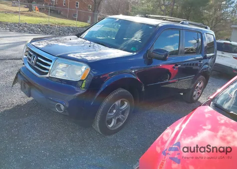 2014 Honda Pilot Ex z USA, uszkodzony, nr VIN 5FNYF4H44EB032829